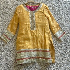 Pakistani/Indian Yellow Gharara